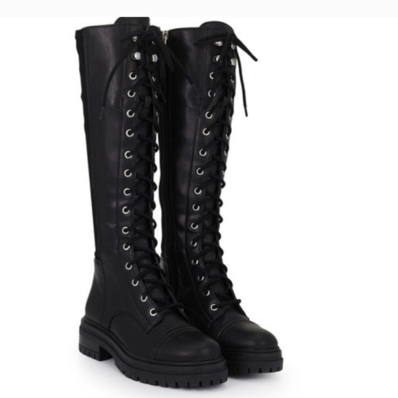 CIRCUS BY SAM EDELMAN Gwen Tall Combat Boot - Picture 2 of 4
